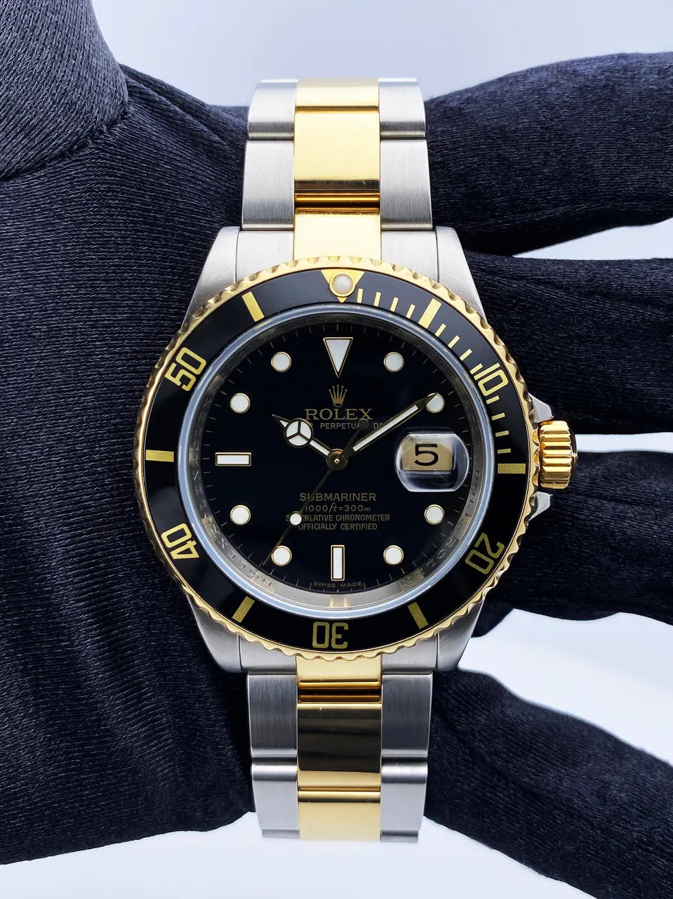 Rolex Submariner Two-Tone black dial - Hình 2