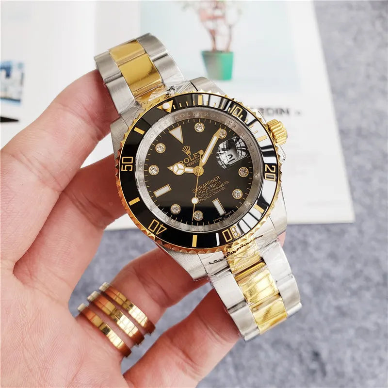 Rolex Two-Tone Diamond Submariner - Hình 6