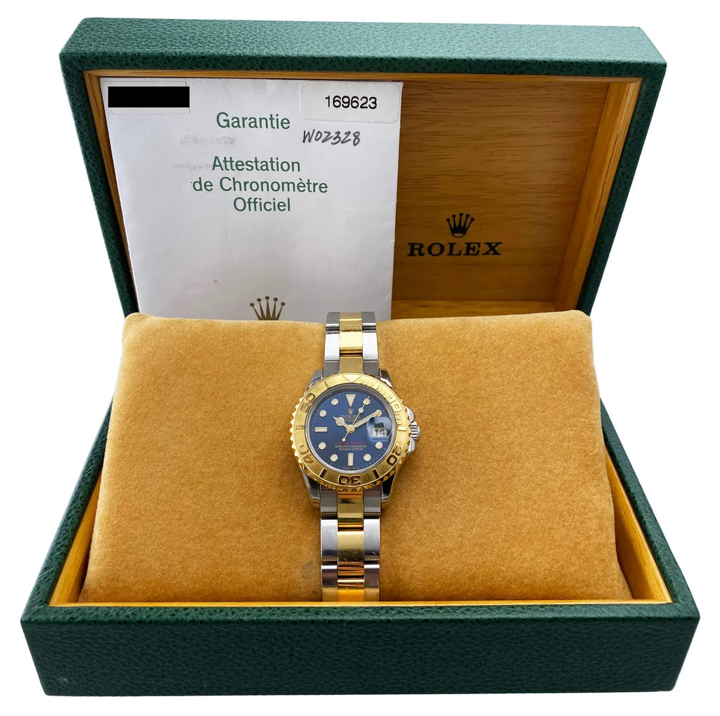 Rolex Yacht-Master Blue Two-Tone - Hình 2