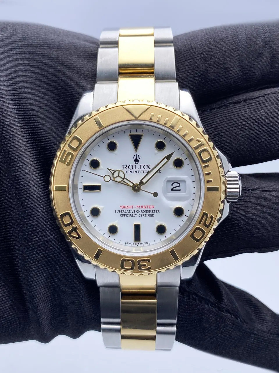 Rolex Two-Tone Yacht-Master - Hình 2