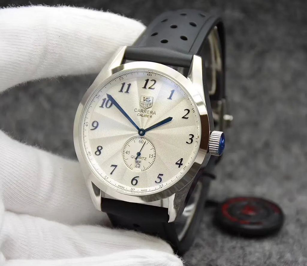 TAG Heuer Silver Rubber - Hình 4
