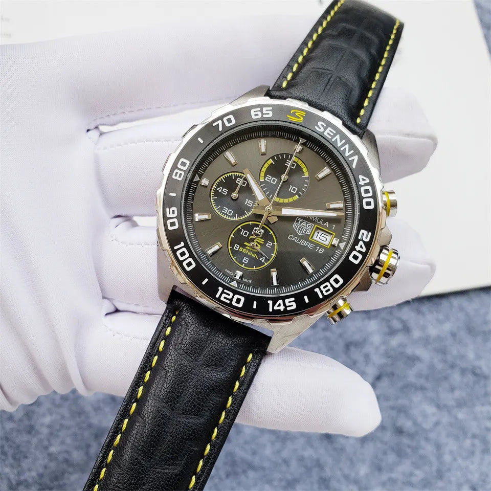 grey TAG Heuer Senna Edition - Hình 3