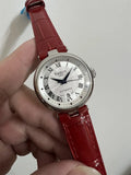 Tissot Red Leather Watch