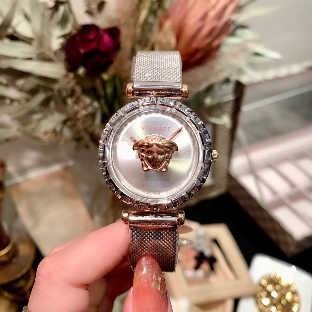 Versace Medusa Silver Dial