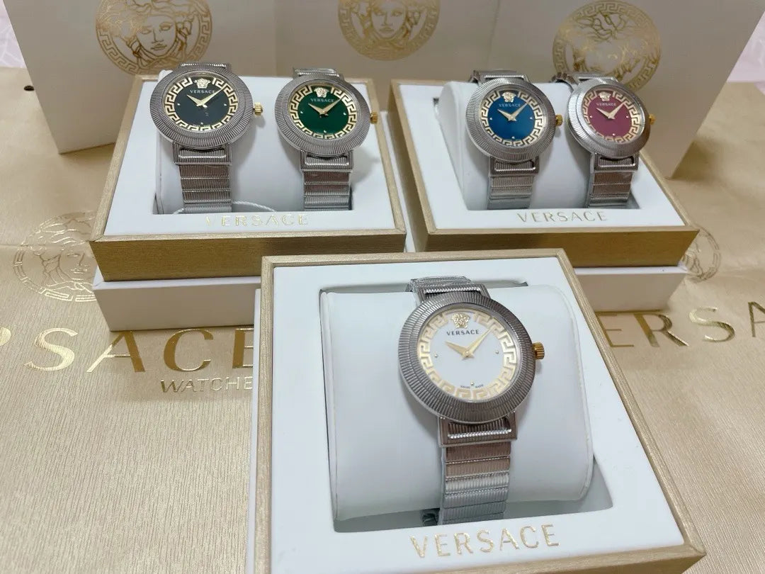 Versace Gold Dial Watch - Hình 21