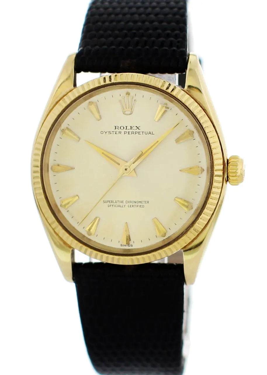 Rolex Gold Black Fabric - Hình 2