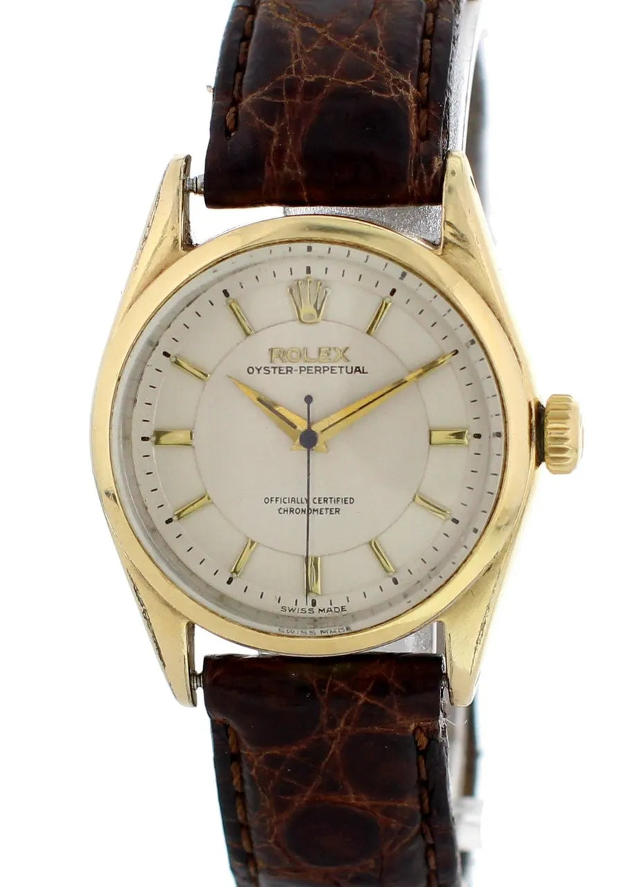 case Rolex Oyster Perpetual Gold